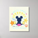 Search for mickey mouse canvas prints Beach