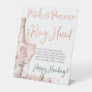 Search for ring hunt signs Bridal shower