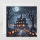 Search for haunted house cards Scary