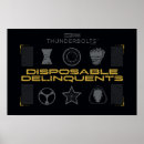 Search for superhero posters Thunderbolts
