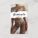Search for lingerie business cards Girly