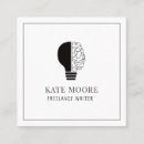 Search for light bulb business cards Green