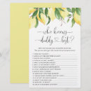 Search for lemon baby shower games Watercolor