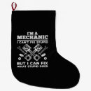 Search for mechanic christmas stockings Auto