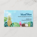 Search for hawaiian business cards Tropical