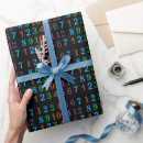 Search for numbers wrapping paper Colorful