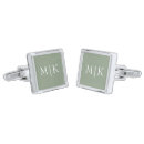 Search for sage green cufflinks Elegant