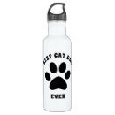 Search for cat water bottles Black and white