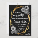 Search for til death do us party invitations Black and white