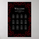 Search for goth wedding seating charts Black
