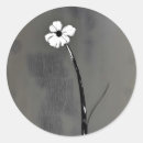 Search for single flower stickers White
