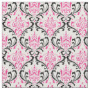 Search for pink damask fabric Trendy