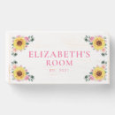 Search for sunflower nursery gifts Baby girl