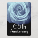 Search for 65th wedding anniversary invitations Rose