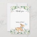 Search for deer thank you cards Wild one