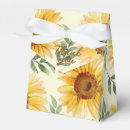 Search for sunflower favor boxes Modern simple typography