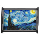 Search for vincent van gogh serving trays Starry night