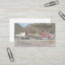 Search for trucker business cards 18 wheeler