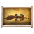Search for elephant serving trays Nature
