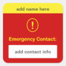 Search for contact stickers Allergies