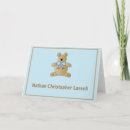 Search for baby boy note cards Teddy