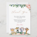 Search for safari thank you cards Zoo animal