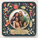 Search for christmas coasters Botanical