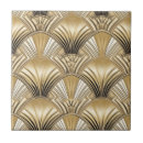 Search for black gold art deco tiles Elegant