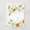 Search for blank sunflower invitations Watercolor