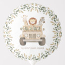 Search for safari baby shower balloons Zoo animals