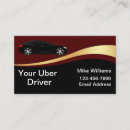 Search for uber business cards Ride sharing