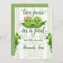 Search for two peas in a pod invitations Sweet pea