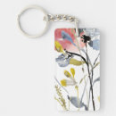 Search for flower keychains Watercolor