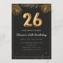 Search for 26th birthday invitations Trendy