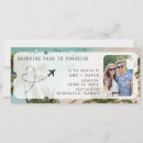 Search for travel tickets boarding pass invitations Tropical