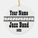 Search for jazz band ornaments musician