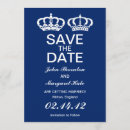 Search for crown wedding invitations Blue