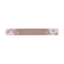 Search for floral wedding invitation belly bands Blush