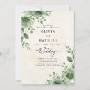 Search for organic wedding invitations Botanical