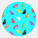 Search for jelly bean stickers Colorful