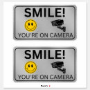 Search for warning security camera stickers cctv