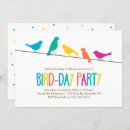 Search for bird birthday invitations Party