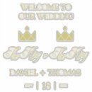 Search for gay wedding signs Typography