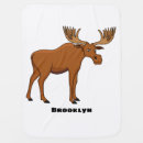 Search for moose baby blankets Cartoon