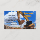 Search for excavation business cards Tractor