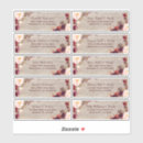 Search for name labels Blush pink