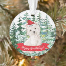 Search for westie ornaments Puppy