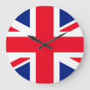 Search for british union jack clocks United kingdom