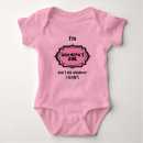 Search for funny baby clothes typography