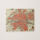 Search for map of paris puzzles Vintage